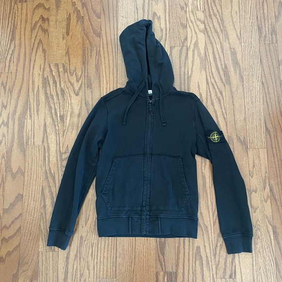STONE ISLAND ZIP HOODIE - Picture 2 of 12
